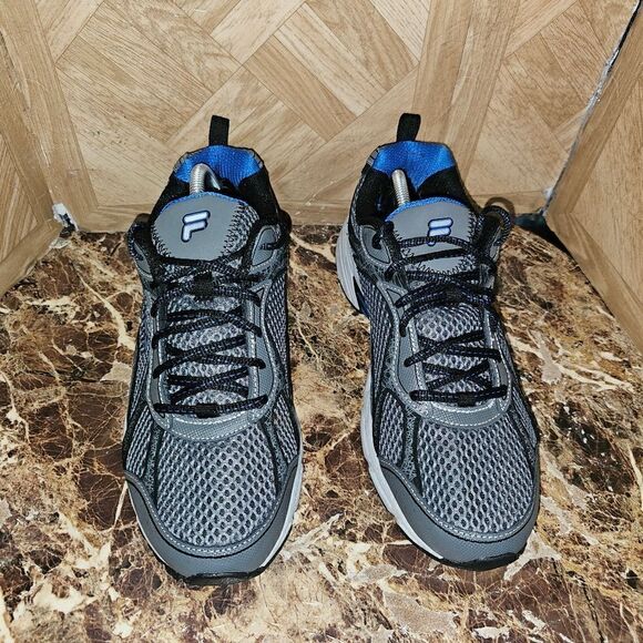 Fila Men's Fashion Classic running training gray shoes  size 9.5.   541 - Picture 8 of 11